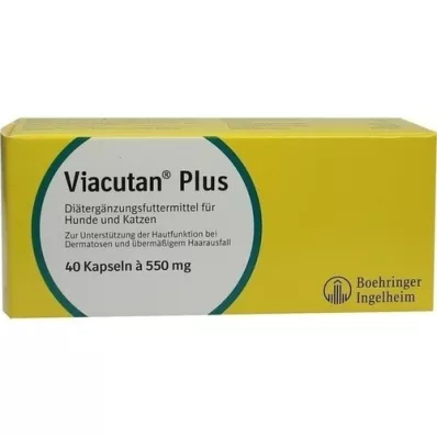 VIACUTAN Plus Kapseln vet., 40 St