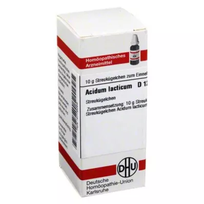 ACIDUM LACTICUM D 12 Globuli, 10 g