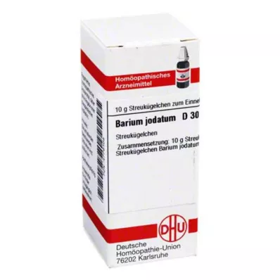 BARIUM JODATUM D 30 Globuli, 10 g