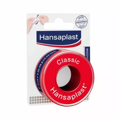 HANSAPLAST Fixierpfl.Classic 2,5 cmx5 m, 1 St