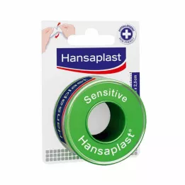 HANSAPLAST Fixierpfl.Sensitive 2,5 cmx5 m, 1 St