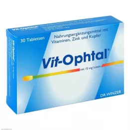 VIT OPHTAL mit 10 mg Lutein Tabletten, 30 St
