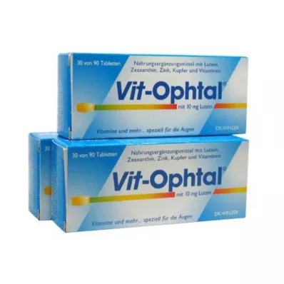 VIT OPHTAL mit 10 mg Lutein Tabletten, 90 St
