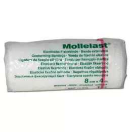 MOLLELAST Binden 8 cmx4 m weiß, 1 St