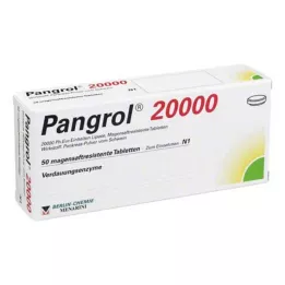 PANGROL 20.000 magensaftresistente Tabletten, 50 St
