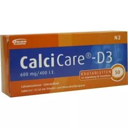 CALCICARE D3 Kautabletten, 50 St