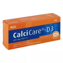 CALCICARE D3 Kautabletten, 50 St