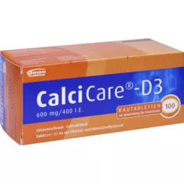 CALCICARE D3 Kautabletten, 100 St