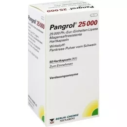 PANGROL 25.000 Hartkps.m.magensaftr.überz.Pell., 50 St