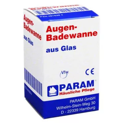 AUGENBADEWANNE aus Glas, 1 St AUGENBADEWANNE aus Glas, 1 St
