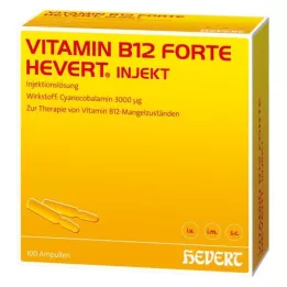 VITAMIN B12 HEVERT forte Injekt Ampullen, 100X2 ml