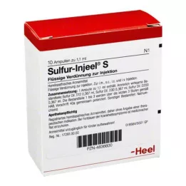 SULFUR INJEEL S Ampullen, 10 St