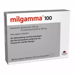 MILGAMMA 100 mg überzogene Tabletten, 30 St