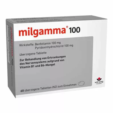 MILGAMMA 100 mg überzogene Tabletten, 60 St