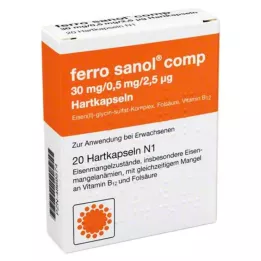 FERRO SANOL comp. Hartkaps.m.msr.überz.Pellets, 20 St