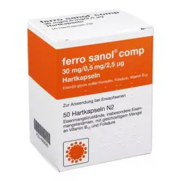 FERRO SANOL comp. Hartkaps.m.msr.überz.Pellets, 50 St