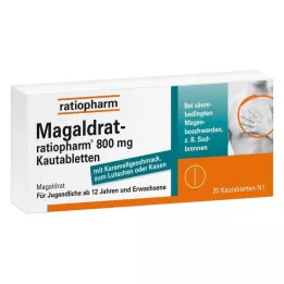 Magaldrat-ratiopharm® 800 mg Kautabletten, 20 St