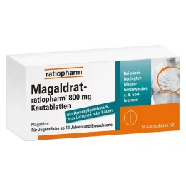 Magaldrat-ratiopharm® 800 mg Kautabletten, 50 St