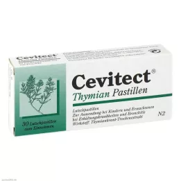 CEVITECT Thymian Pastillen, 30 St