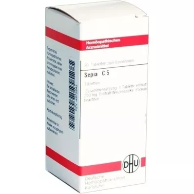 SEPIA C 5 Tabletten, 80 St