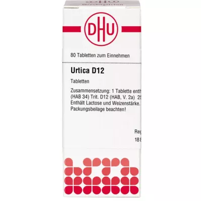 URTICA D 12 Tabletten, 80 St