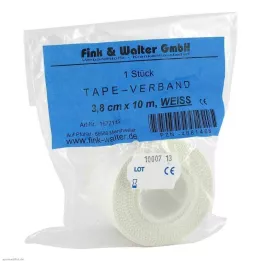 TAPE-Verband 3,8 cmx10 m weiß, 1 St
