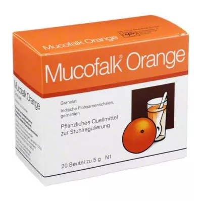 MUCOFALK Orange Gran.z.Herst.e.Susp.z.Einn.Beutel, 20 St