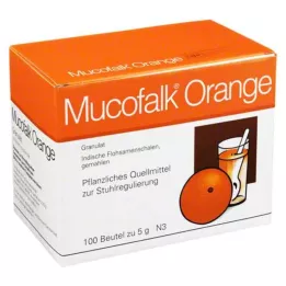 MUCOFALK Orange Gran.z.Herst.e.Susp.z.Einn.Beutel, 100 St