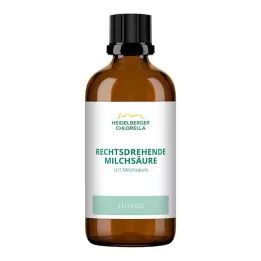RECHTSDREHENDE Milchsäure, 100 ml
