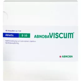 ABNOBAVISCUM Abietis D 10 Ampullen, 48 St