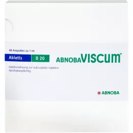 ABNOBAVISCUM Abietis D 20 Ampullen, 48 St