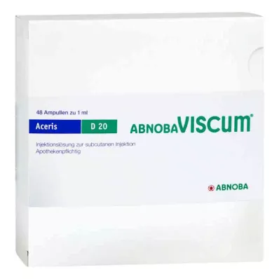 ABNOBAVISCUM Aceris D 20 Ampullen, 48 St