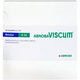 ABNOBAVISCUM Betulae D 20 Ampullen, 48 St