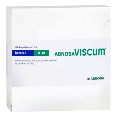 ABNOBAVISCUM Betulae D 30 Ampullen, 48 St