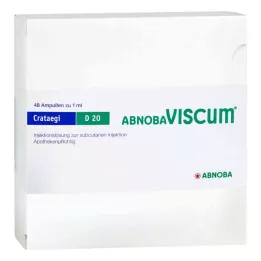 ABNOBAVISCUM Crataegi D 20 Ampullen, 48 St