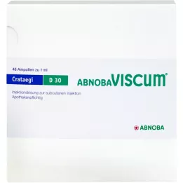 ABNOBAVISCUM Crataegi D 30 Ampullen, 48 St