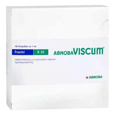 ABNOBAVISCUM Fraxini D 20 Ampullen, 48 St