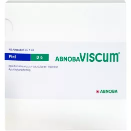 ABNOBAVISCUM Pini D 6 Ampullen, 48 St