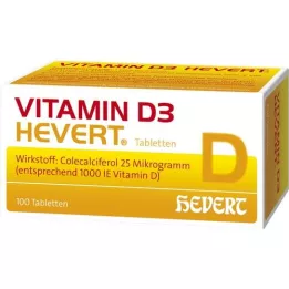 VITAMIN D3 HEVERT Tabletten, 100 St