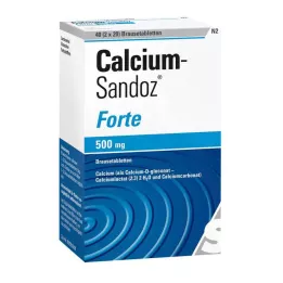 CALCIUM SANDOZ forte Brausetabletten, 2X20 St