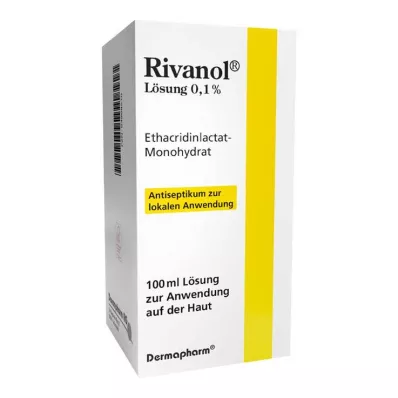RIVANOL Lösung 0,1%, 100 ml