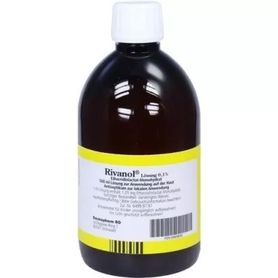 RIVANOL Lösung 0,1%, 500 ml