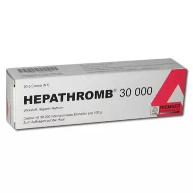 HEPATHROMB Creme 30.000, 50 g