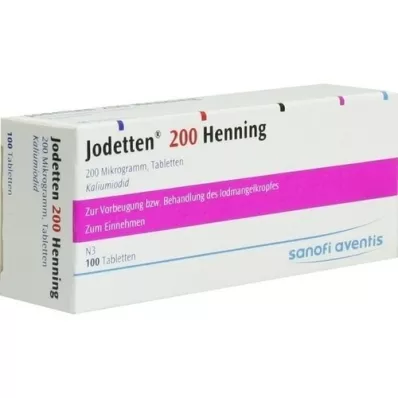 JODETTEN 200 Henning Tabletten, 100 St