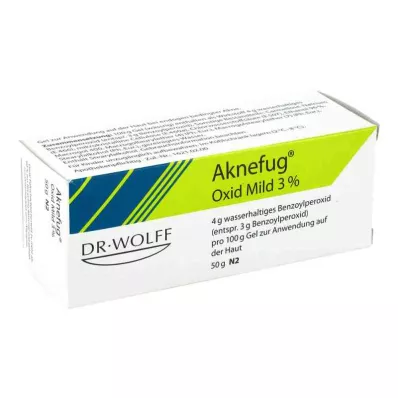 AKNEFUG oxid mild 3% Gel, 50 g