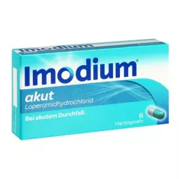 IMODIUM akut Hartkapseln, 6 St