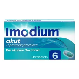 IMODIUM akut Hartkapseln, 6 St