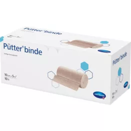 PÜTTER Binde 10 cmx5 m, 10 St