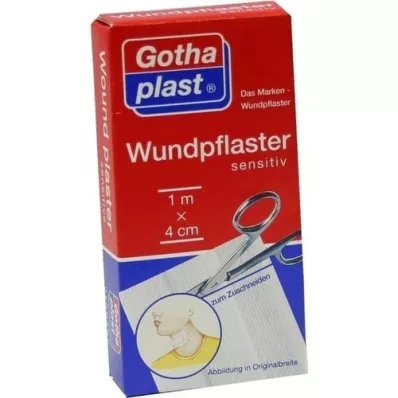 GOTHAPLAST Wundpfl.sensitiv 4 cmx1 m geschnitten, 1 St