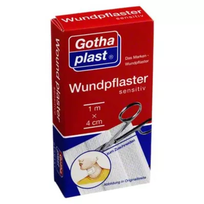 GOTHAPLAST Wundpfl.sensitiv 4 cmx1 m geschnitten, 1 St
